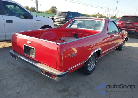 1983 Chevrolet El Camino из США, поврежденный, VIN 1GCCW80H5DR253378